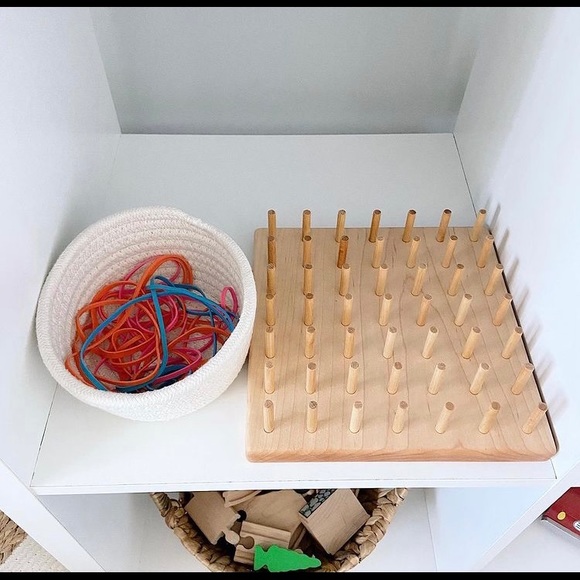 Three Montessori rope treasure baskets - 3 sizes - Picture 12 of 12